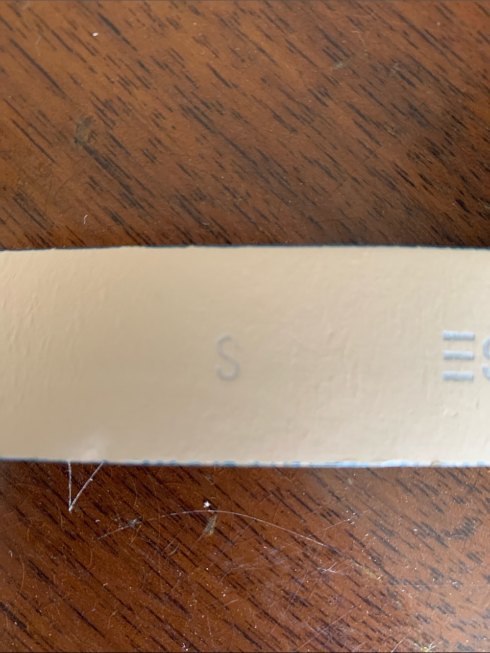 Esprit Teal Blue Leather Belt with Silver-Tone Buckle - Picture 4 of 8